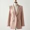 Romantic Lace Trim Tailored Blazer