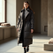 Vintage High-Waist Tulle Puffer Coat