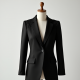 Romantic Lace Trim Tailored Blazer