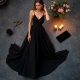Modern Urban Cut-Out Chiffon Evening Gown