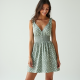 Vintage Polka Dot Tea Length Sundress