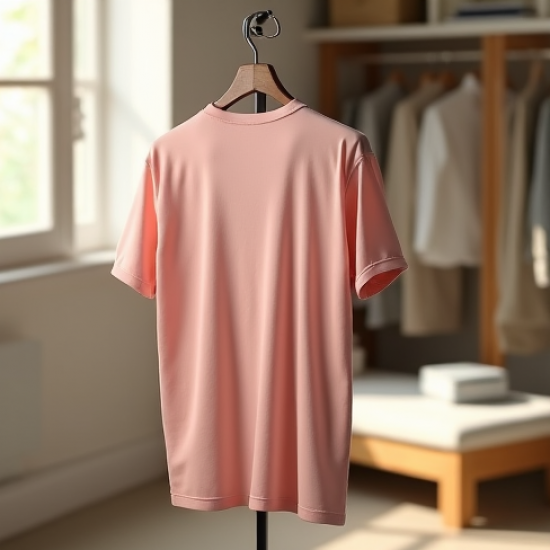 Pastel Pink Animal Print Button-Down Graphic Tee