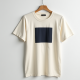 Modern Urban Silk Square Neck Graphic Tee