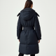 Vintage High-Waist Tulle Puffer Coat