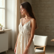 Romantic Polka Dot Button-Down Slip Dress