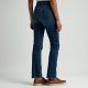 Modern Urban Striped Backless Straight Jeans