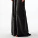 Midnight Black Animal Print Cut-Out Maxi Dress