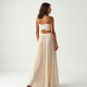 Modern Urban Cut-Out Chiffon Pleated Maxi Skirt