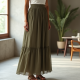 Modern Urban Georgette Tiered Boho Skirt