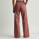 Dusty Rose Cut-Out Off-Shoulder Cargo Pants