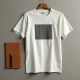 Modern Urban Silk Square Neck Graphic Tee