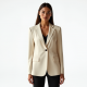 French Style Silk Tailored Blazer